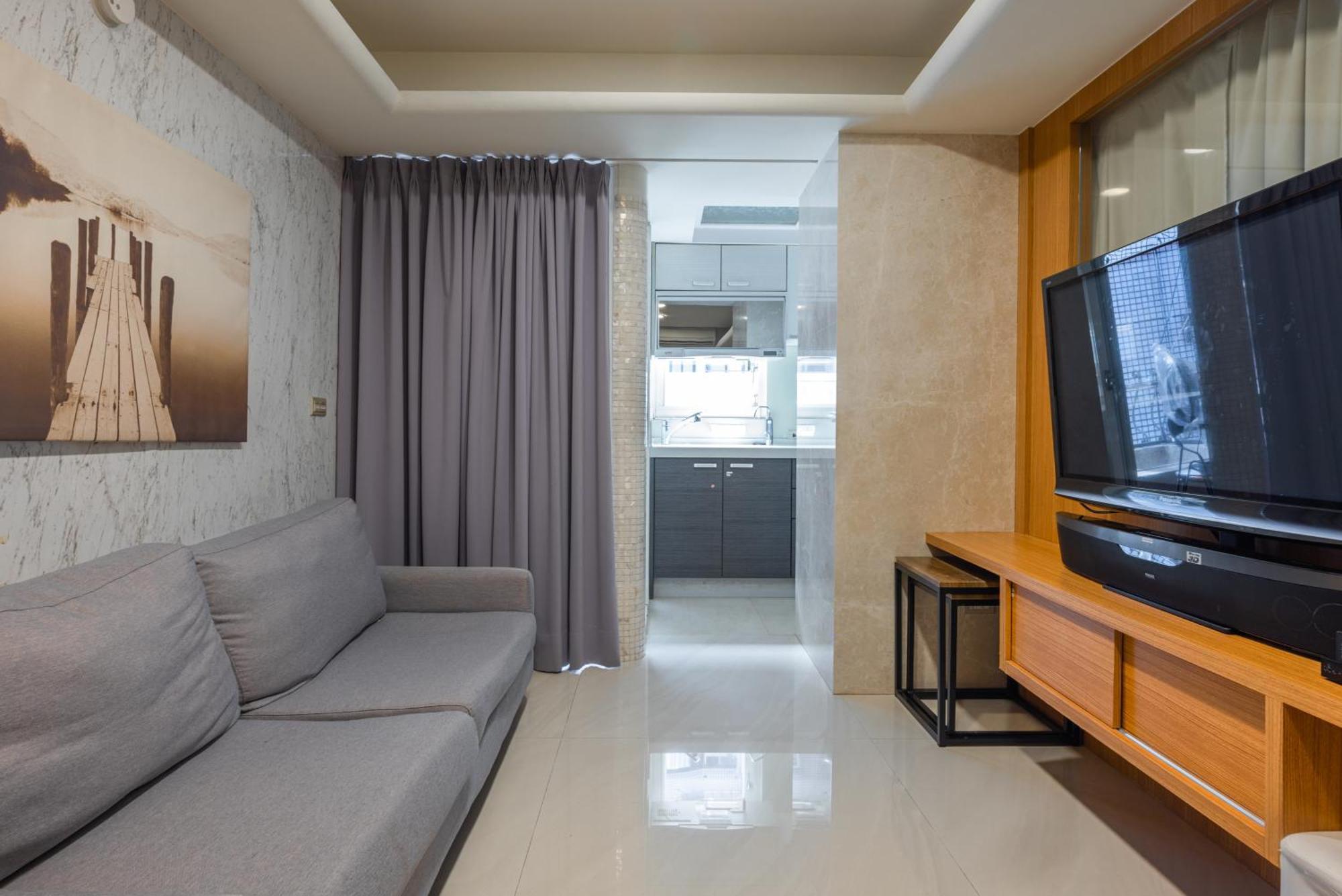 Daan MRT Home 2B1b 大安捷運家 2房1衛 Tajpej Buitenkant foto